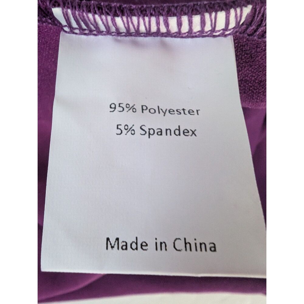 Women's A-Line Dress -Allegra K- Size S Purple - Picture 10 of 10